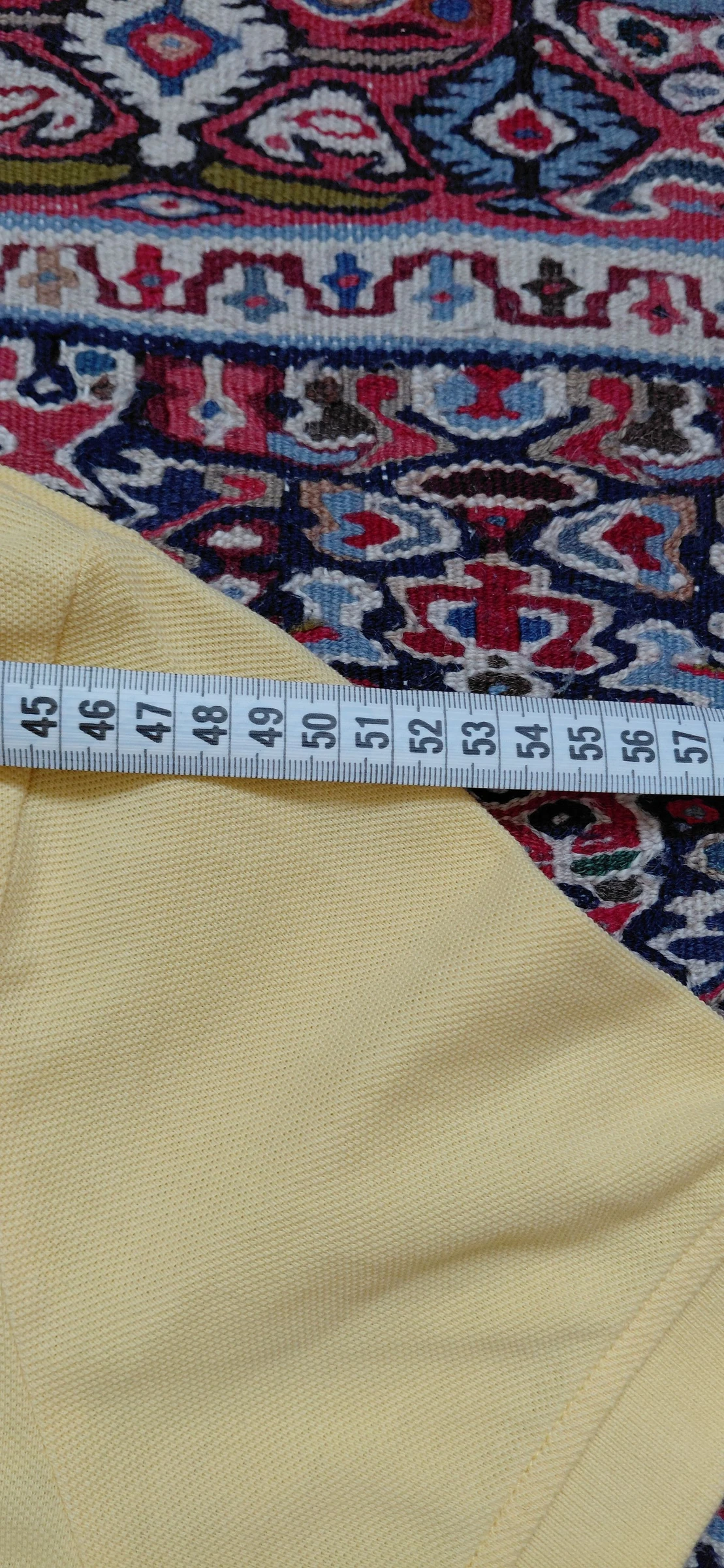 Pastel Yellow Tommy Hilfiger Polo Shirt Men's Size S – 100% Authentic – Very Good Condition – photo 7